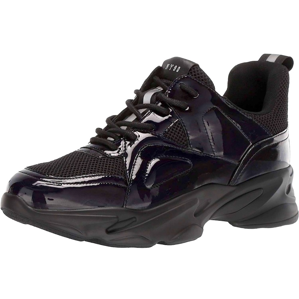 Steve Madden men’s sneaker Mintted Iridescent Black sz 13